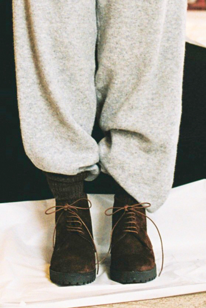 Botin Acordonado Reno Café Moro