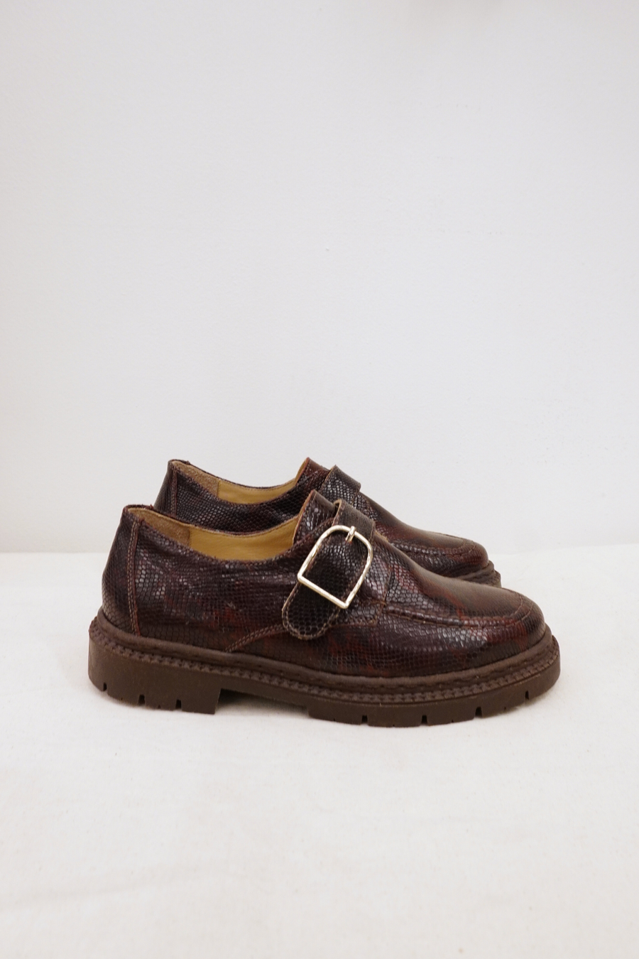 Mocasines cuero mujer