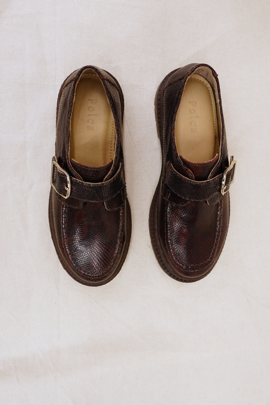 Mocasines cuero mujer