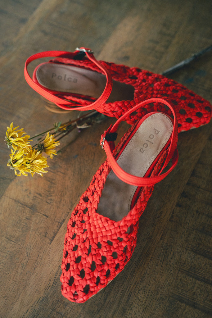 zapatos de cuero mujer