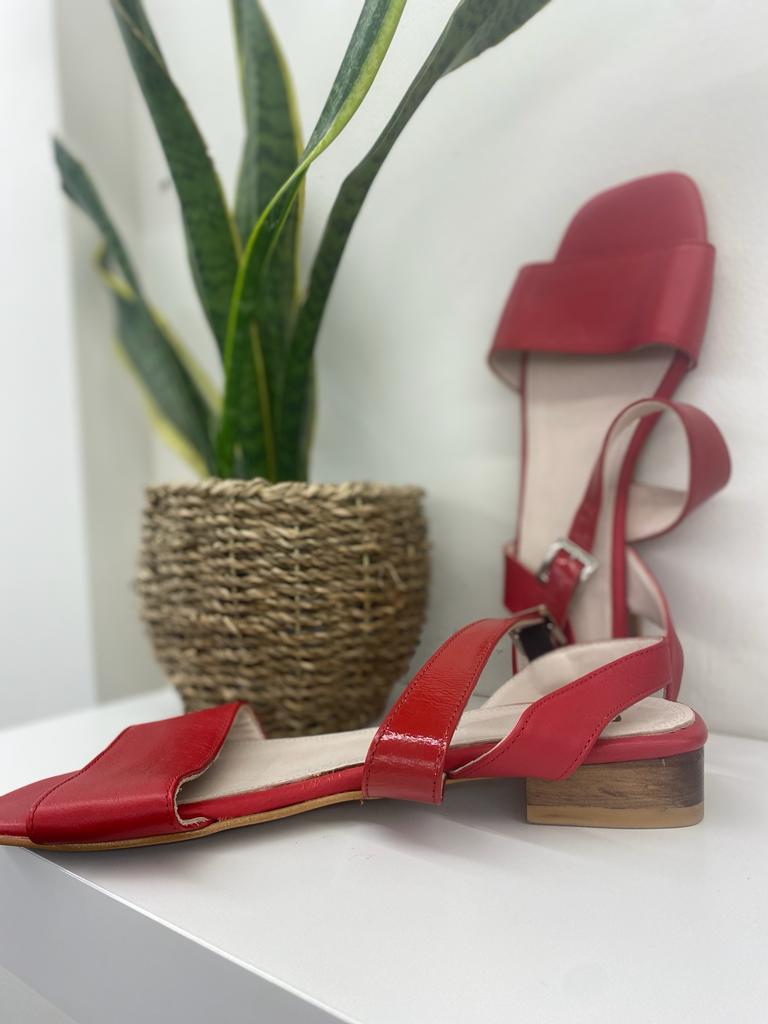 Sandalia Geo Rojo