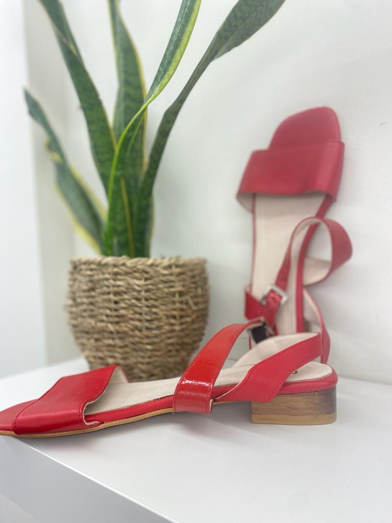 Sandalia Geo Rojo