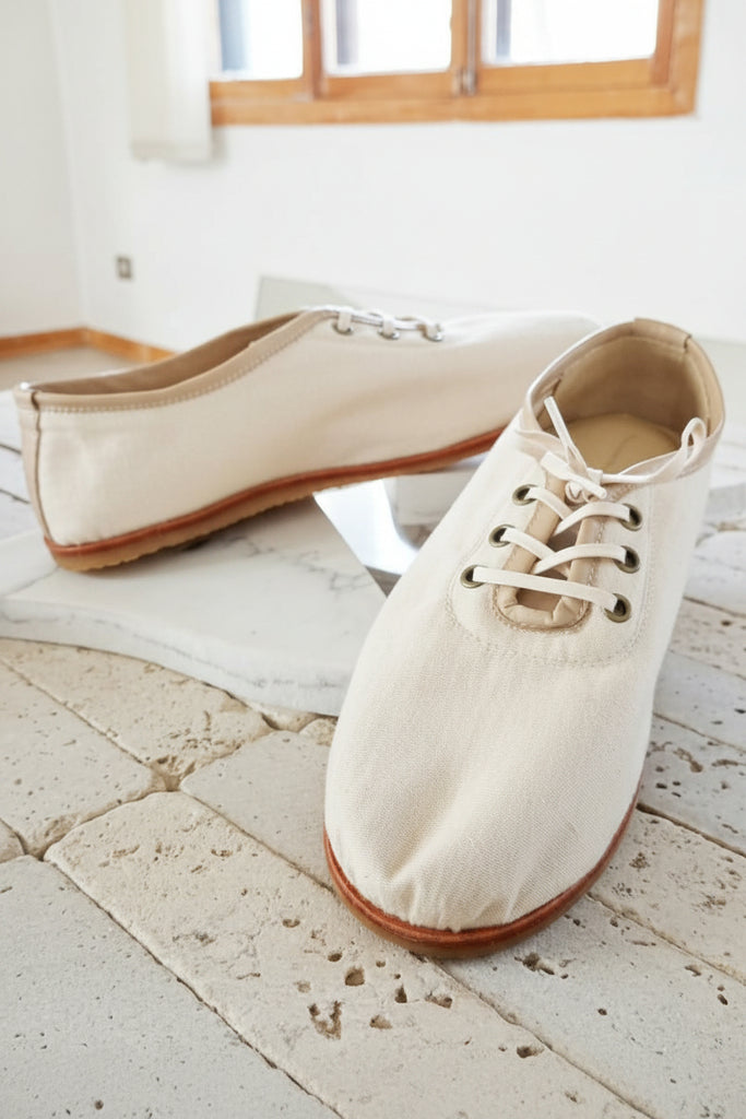 Zapatilla Canva Crudo