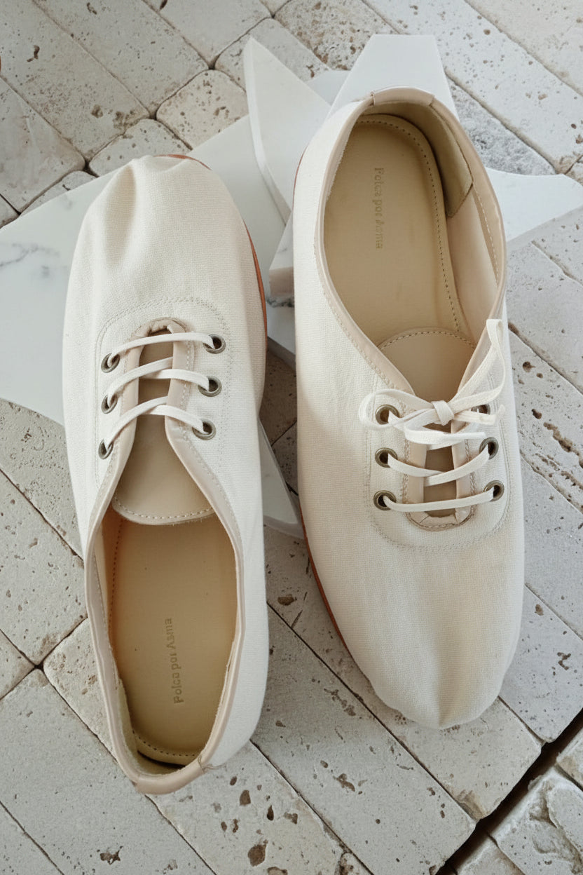 Zapatilla Canva Crudo