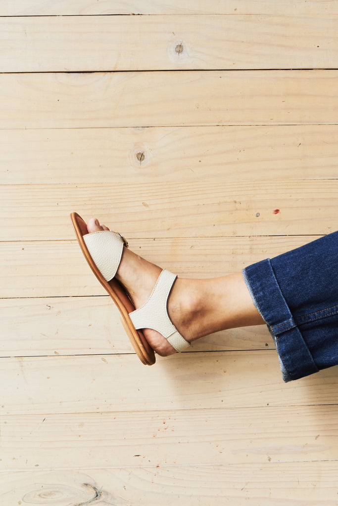 Sandalia Nimba Marfil