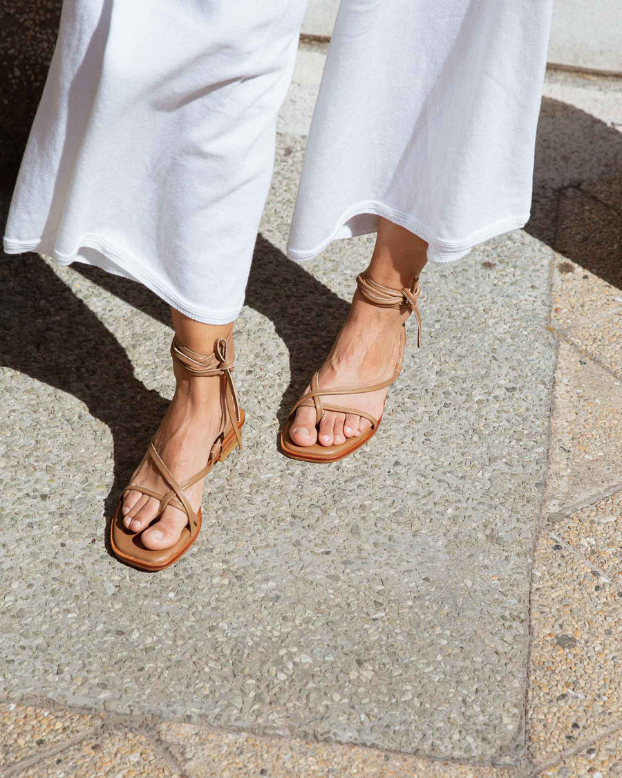 Strap Sandals, Toffee