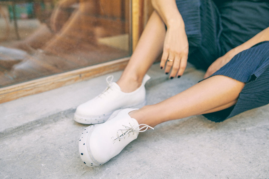 Zapatilla Drip Blanca