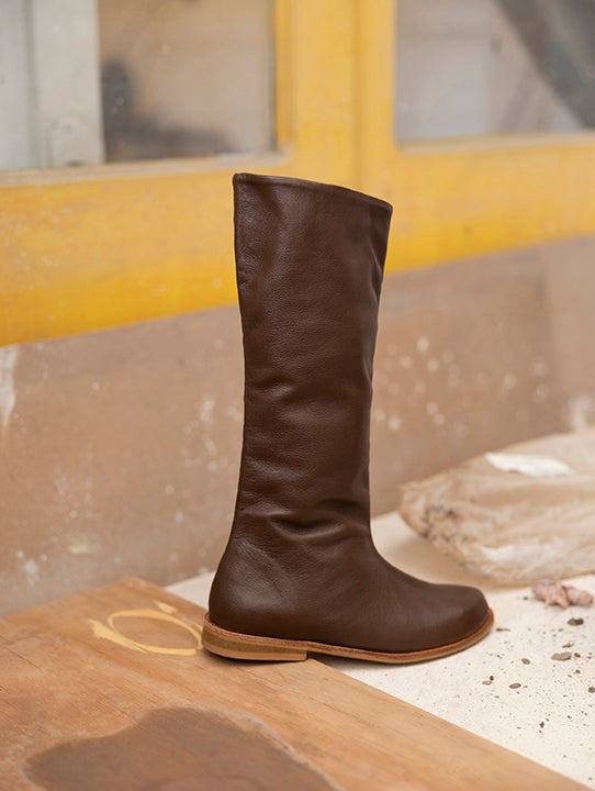 Tomoko Boots, Chocolate