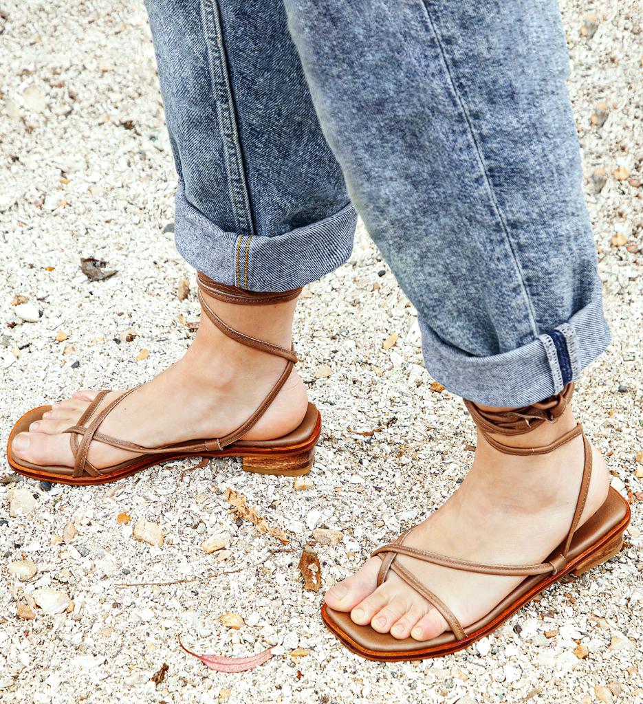 Strap Sandals, Toffee